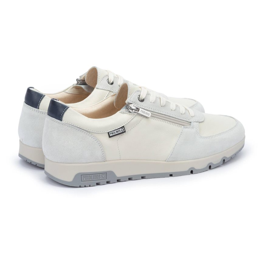 Men's Pikolinos ALARCON Sneakers White | NZ G31QA98